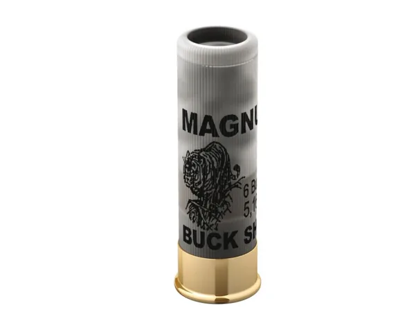 Brokové náboje Sellier & Bellot Buck Shot Magnum 12×76 53 g, brok 4,5–8,4 mm
