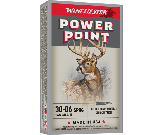 Kulové náboje Winchester Super X 30-06 Spr. Power Point 11,66g