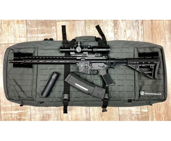 Samonabíjecí puška Schmeisser AR15 M4FL 14''