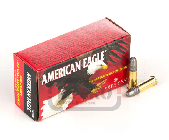 Malorážkový náboj AMERICAN EAGLE .22 LR HV