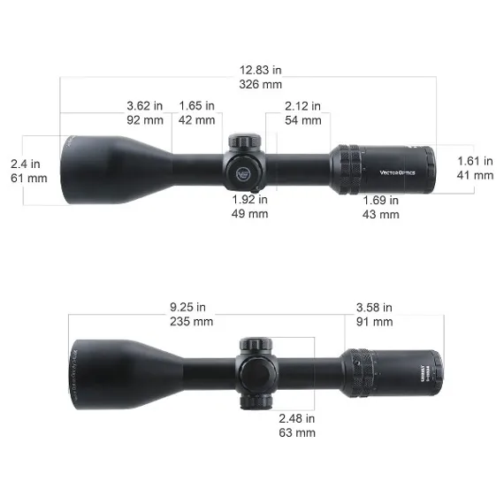 Puškohled Vector Optics Grizzly 3-12x56SPF