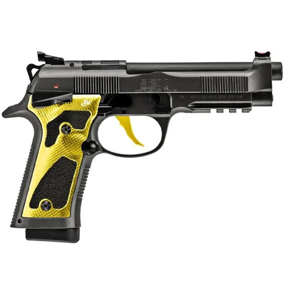 Beretta 92X  Performance Optic Dark Series 9mm Luger Yellow