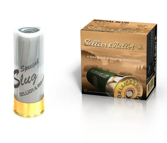 Brokové náboje Sellier & Bellot Special Slug 12×70 32 g