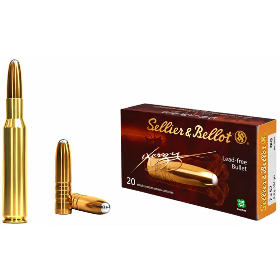 Kulové náboje Sellier & Bellot 7×57 XRG 10,2 g / 158 gr
